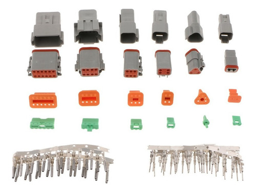 Para Deutsch 2, 3, 4, 6, 8, 12 Juego De Conector De Clavija