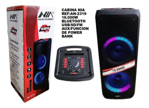 Cabina De Sonido Grande Recargable Excelente Potencia Origin