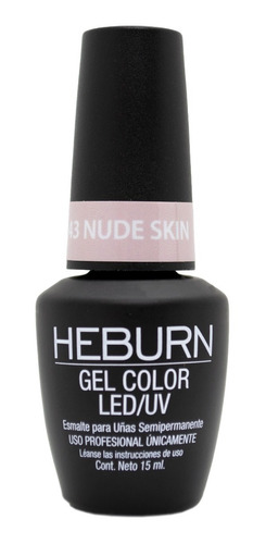 Heburn Esmalte Gel On Off Semipermanente Uñas Manicuría 