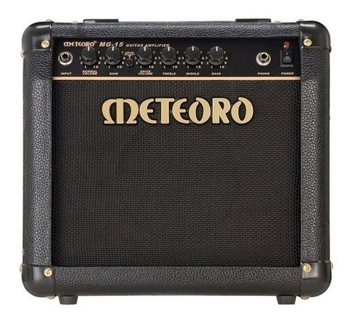 Cubo Amplificador Guitarra Meteoro Mg15 Elétrica 15 Rms Dist