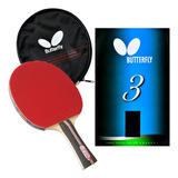 Raqueta Butterfly 302-fl De Ping Pong - Tenis De Mesa
