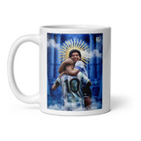 Taza Lionel Messi & Diego Maradona Qatar 2022 Argentina #05