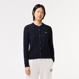 Cardigan Sweater Lacoste Mujer Af0904