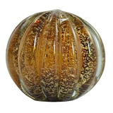 Esfera Murano Marrom - Tamanho P - 8 X 8 Cm