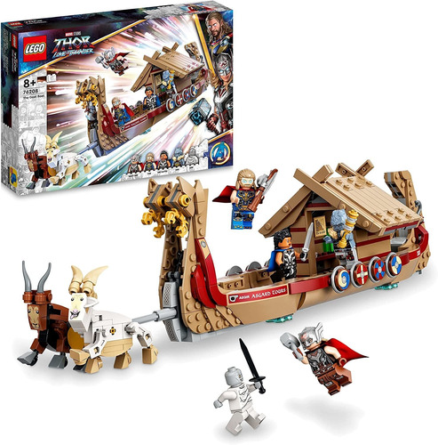 Lego Marvel O Barco Cabra - 76208