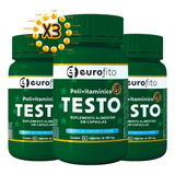 Kit 3 Testosteronaa Em Cápsulas Testo-up Premium Atacado