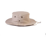 Sombrero Australiano Gabardina Ala Ancha Con Protector Solar