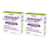 Clotrimix Esmalte Base Fortalecedora 7ml 2 Frascos