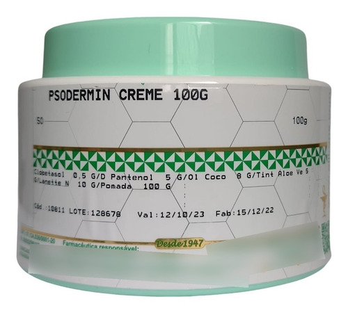  Creme Psodermin 100gr Imediato