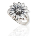 Anillo De Girasol And032 Plata Ley .925