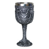 Copa Vaso Caliz De Vino Medieval De Dragón Rugiente, 400ml