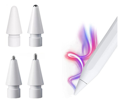 Punta Repuesto Para Apple Pencil 4 Pcs Unidades