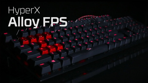 Teclado Hyperx Alloy Fps (switch Cherry Mx Red) Descripción