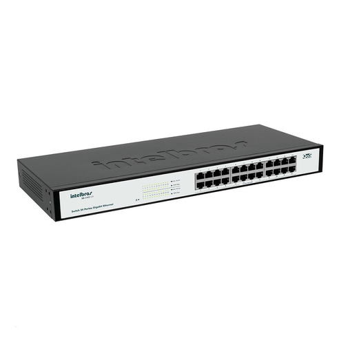 Switch 24p Gigabit 10/100/1000mbps Qos Sg2400qr Intelbras