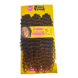 Cabelo Crochet Brainds Biofibra Jade 300gr 60cm Black Beauty