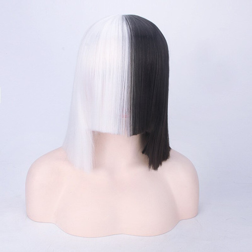 Peluca De Pelo Sia Wig Peluca Para Mujer Media Peluca