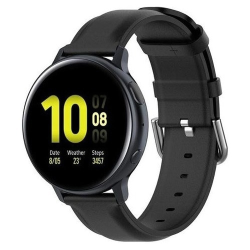 Correa De Cuero Para Reloj Galaxy Watch Active  De 20mm 