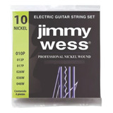 Cuerdas Para Guitarra Eléctrica Jimmy Wess Jwge-1010