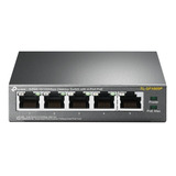 Switch Poe No Administrable Tp-link Tl-sf1005p 4 Puertos Poe