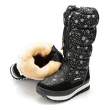 Botas De Nieve Para Mujer Zapatos De Felpa Impermeables
