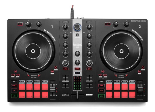 Controlador Dj Hercules Djcontrol Inpulse 300 Mk2 Negro P