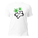 Camiseta Cannabis Ropa Marihuanos Mota Unisex Estampado