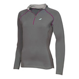 Buzo Babolat Fleece Mujer Abrigo Remera Térmica Tenis Padel