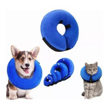 Collar Isabelino Inflable Protector Mascota Varios Tamaños