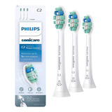 Philips Sonicare Optimal Plaque Control C2 3 Pack Blanco