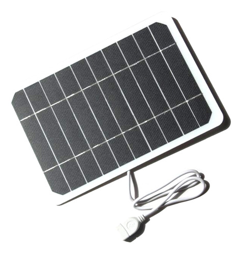 Carregador 5v 5w Painel Usb Solar Com Celular Pequeno