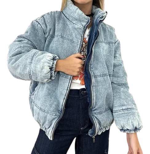 Campera De Abrigo Puffer Jean 