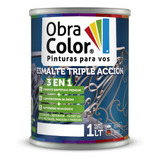 Sintetico + Convertidor + Antióxido Negro Obracolor 1 Litro