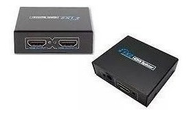 Splitter Divisor Hdmi 1x2 Tv Xbox Ps4 Full Hd 1080p 3d