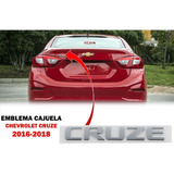 Emblema Cajuela Chevrolet Cruze 2016-2018