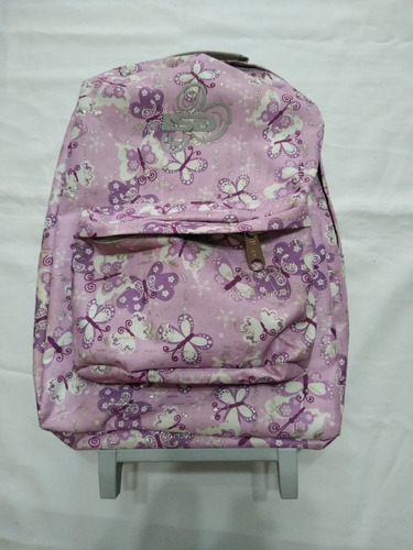 Mochila Carrito, Lsd Mariposa Con Brillos