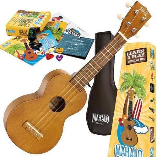 Ukelele Mahalo Mk1tbrk Kahiko Series Essentials Pack