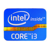 Sticker Intel Core I3 Modelos 2° Y 3° Generación