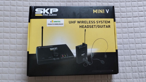 Microfone Sem Fio Skp Pro Audio Mini-v