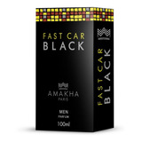 Perfume Masculino  Fast Car Black Amakha Paris - 100ml  - Eau Parfum