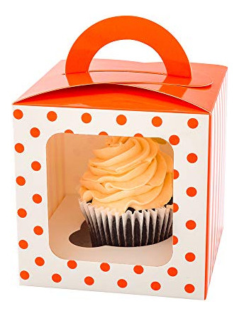 Cajas Individuales Para Cupcakes Pastry Tek De 4.5 Pulgadas,