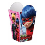 Caja Palomera Miraculous Ladybug 6 Piezas - Ladybug22 Color Rojo