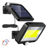 Lámpara Solar Recargable Luz Solar 100 Led