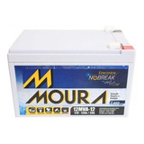 Bateria Moura Nobreak Vrla 12ah 12v Mva-12