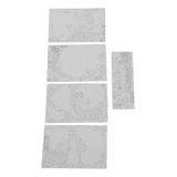 Calcomanías De Pared 3d Para Pared, Diseño De Mapas Del Mund
