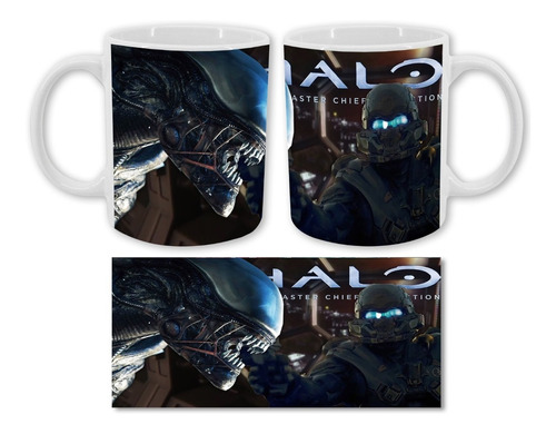 Mug Pocillo Taza Halo Video Juego Personalizable