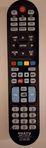 Control Remoto Universal Tv Led-lcd + Pilas/soscocina.