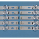 Kit Leds LG 50lb5800 50lb5830 50lb6100 50lb6500 Aluminio Nvo