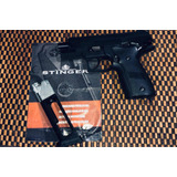 Pistola Co2 Stinger P229 Blowback Full Metal 4.5 Mm