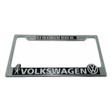 Marco Para Placa Tras/delantera Volkswagen Negro Pieza