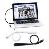 Lampara Usb Snake Flexible Portátil Entrada Usb